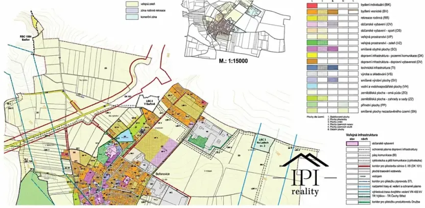 Prodej pozemku pro bydlení, Bořanovice, U Rybníka, 1265 m2