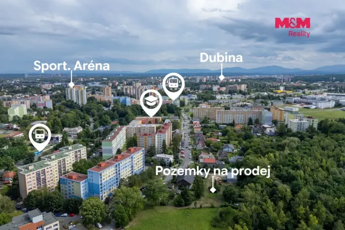Prodej pozemku pro bydlení, Ostrava - Zábřeh, 848 m2