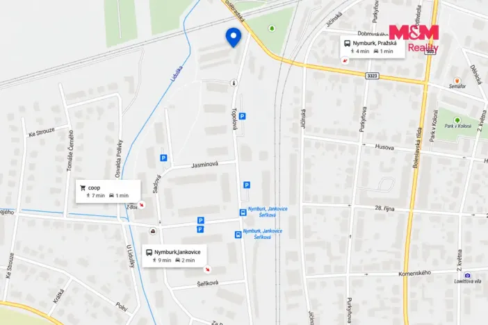 Pronájem garáže, Nymburk, Topolová, 15 m2