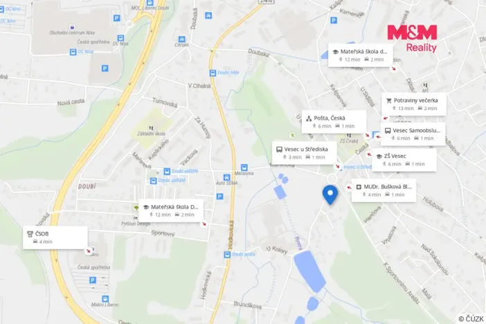 Prodej bytu 4+kk, Liberec - Liberec XXV-Vesec, Česká, 82 m2