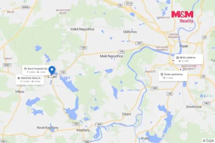 Prodej bytu 3+1, Dobev - Stará Dobev, 73 m2