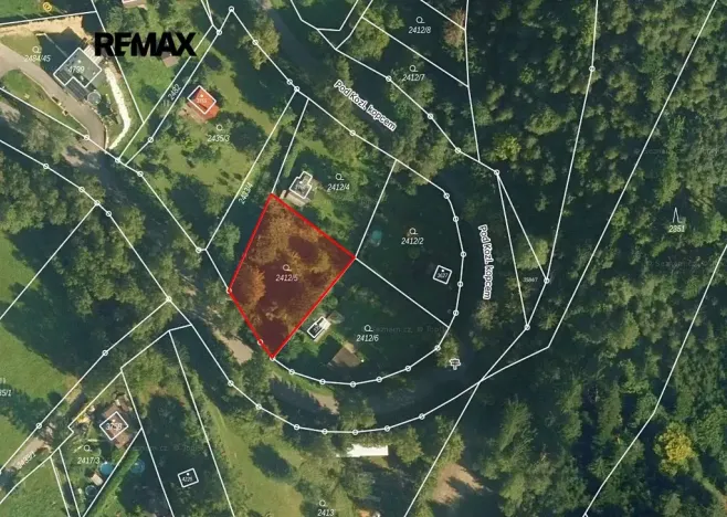 Prodej pozemku pro bydlení, Česká Třebová, 852 m2