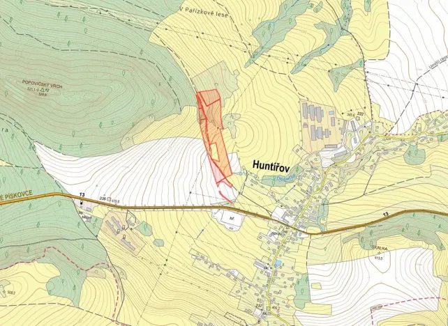 Prodej louky, Huntířov, 21874 m2