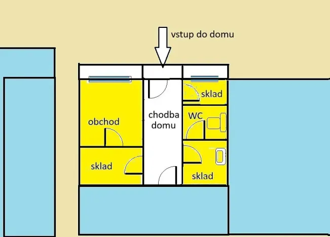 Pronájem obchodního prostoru, Ostrava - Moravská Ostrava, Ahepjukova, 20 m2