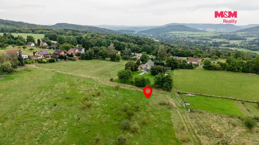 Prodej pozemku pro bydlení, Nový Oldřichov, 1154 m2