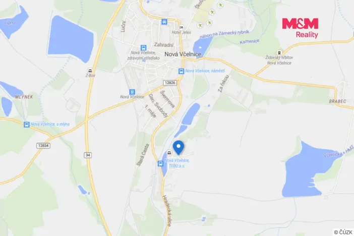 Prodej bytu 2+1, Nová Včelnice, Československé armády, 45 m2