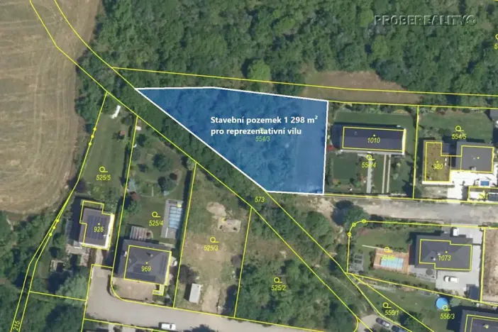 Prodej pozemku pro bydlení, Statenice, Lomená, 1298 m2
