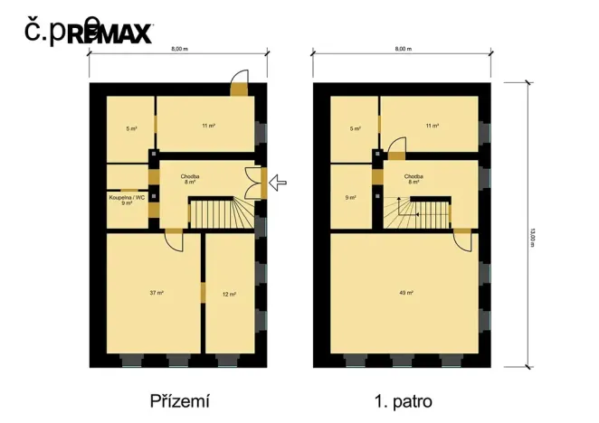 Prodej rodinného domu, Velemín, 160 m2