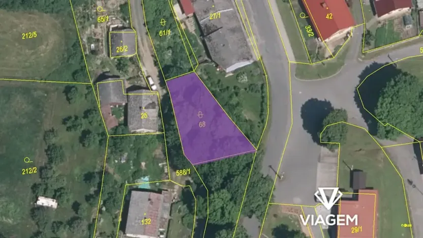 Prodej podílu zahrady, Dlažov, 112 m2