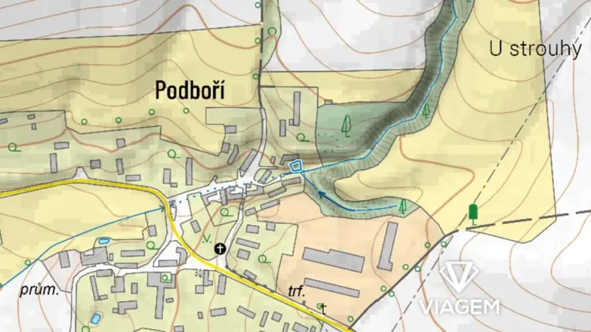 Prodej zahrady, Opařany, 137 m2