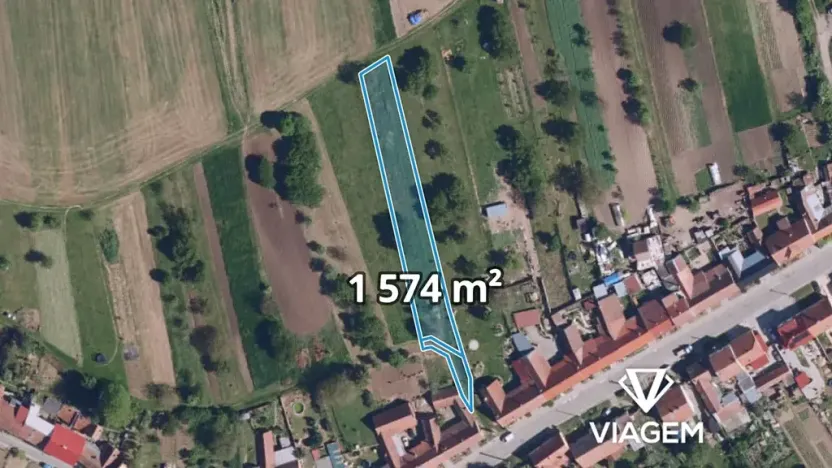 Prodej podílu zahrady, Diváky, 262 m2