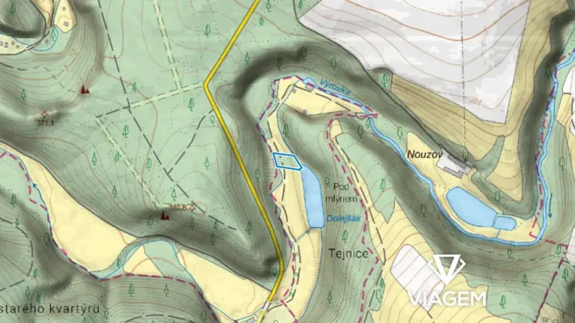 Prodej podílu zahrady, Církvice, 559 m2