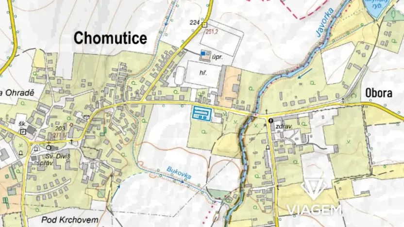 Prodej podílu zahrady, Chomutice, 127 m2