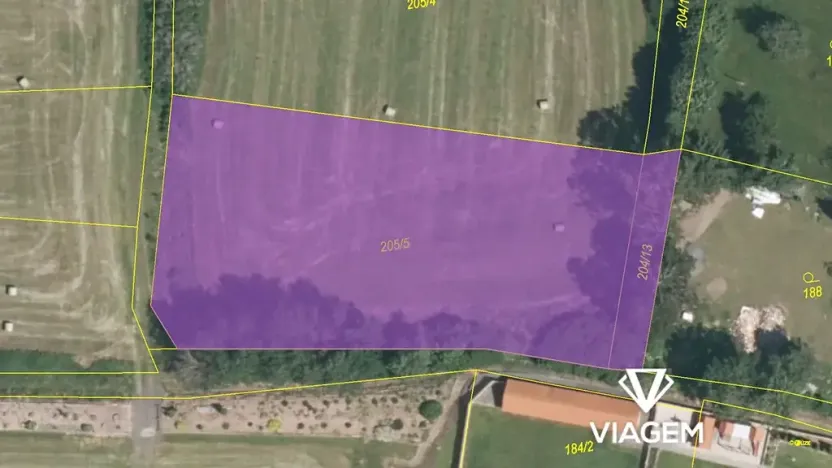 Prodej podílu pole, Nové Mitrovice, 342 m2