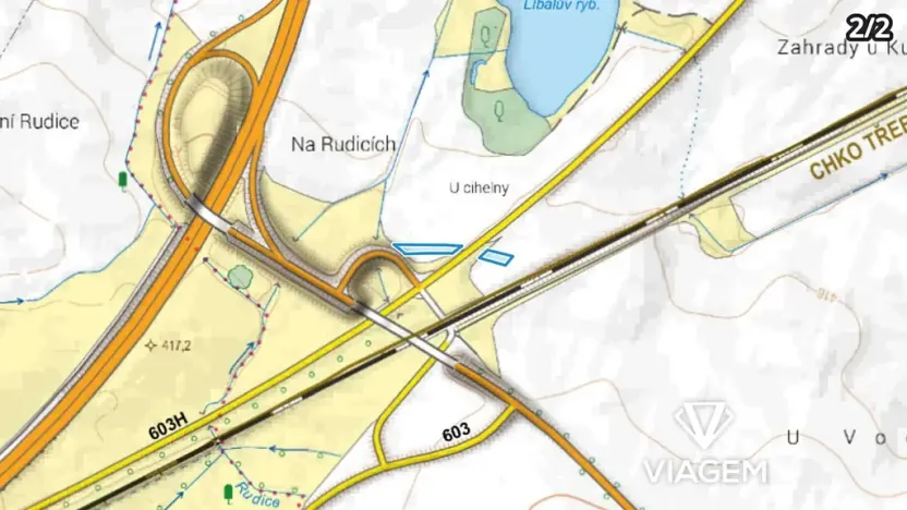 Prodej podílu pozemku pro bydlení, Veselí nad Lužnicí, 253 m2