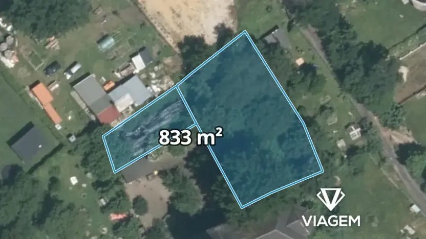 Prodej podílu zahrady, Plesná, 416 m2