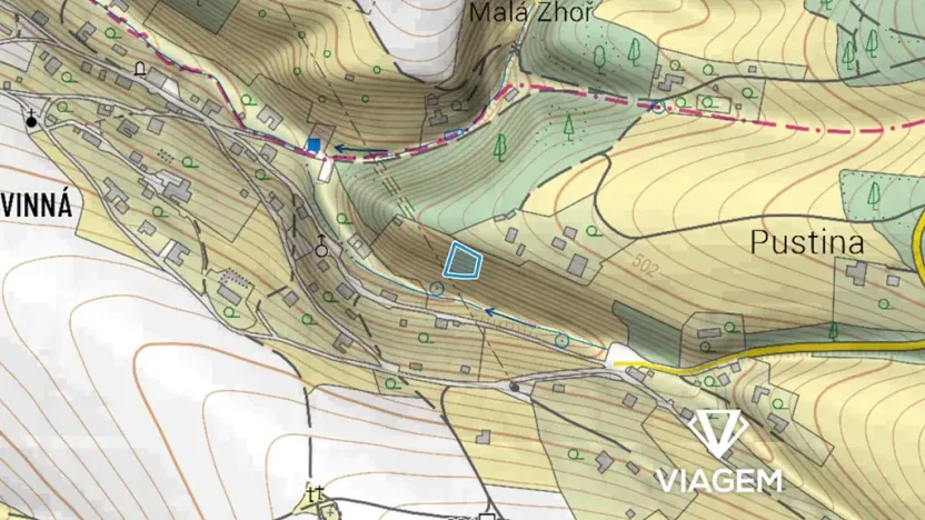 Prodej zahrady, Česká Třebová, 903 m2