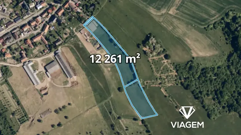 Prodej podílu pole, Nová Dědina, 1528 m2