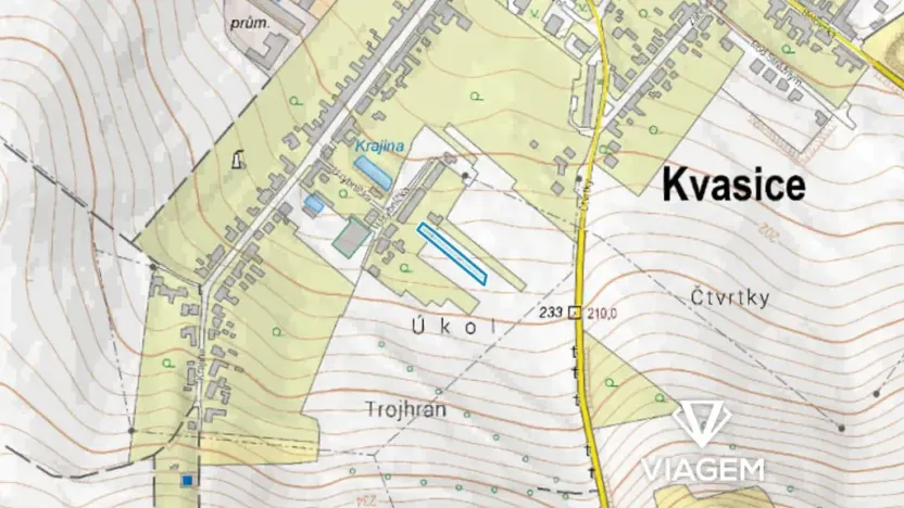 Prodej podílu zahrady, Kvasice, 706 m2