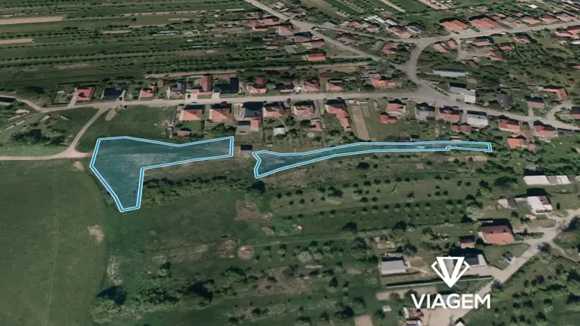 Prodej podílu zahrady, Újezd, 535 m2
