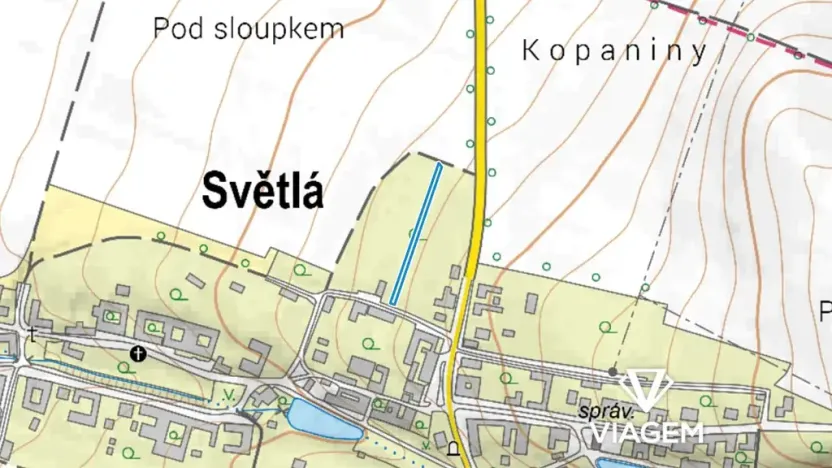 Prodej podílu zahrady, Světlá, 197 m2