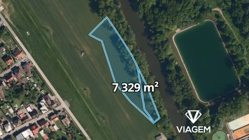 Prodej podílu pole, Poličná, 1396 m2