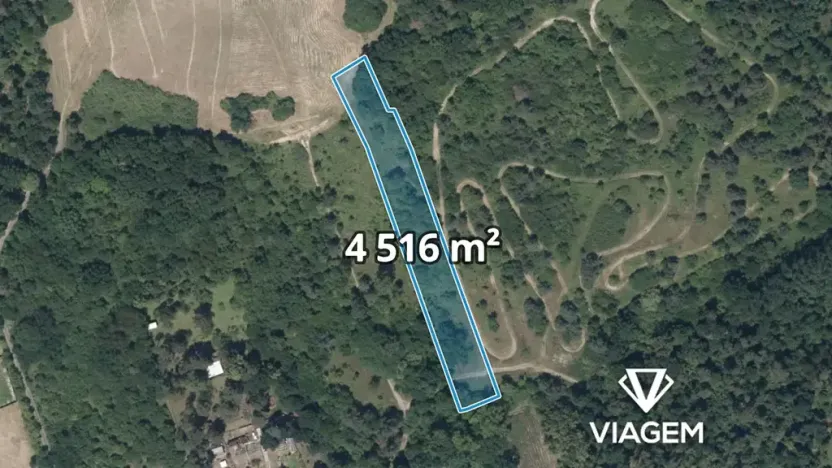 Prodej podílu zahrady, Tři Dvory, 1505 m2