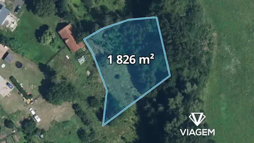 Prodej podílu zahrady, Smidary, 304 m2