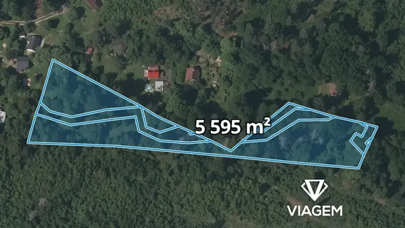 Prodej podílu zahrady, Vitín, 691 m2