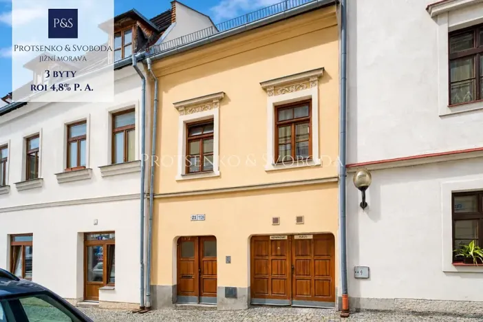 Prodej činžovního domu, Jihlava, Židovská, 180 m2