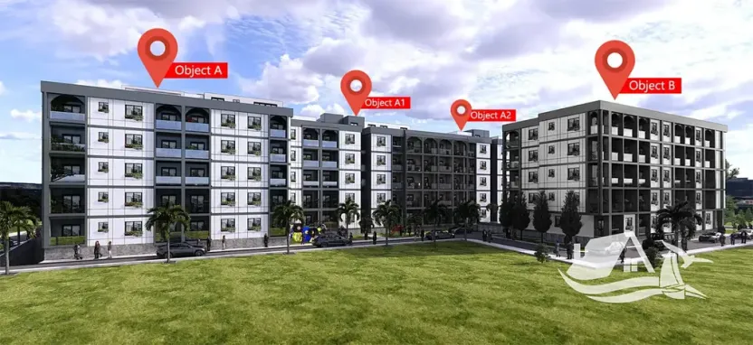 Prodej bytu 1+kk, Golem, Albánie, 42 m2