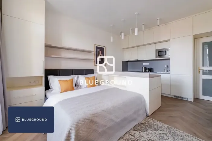 Pronájem bytu 1+kk, Praha - Vinohrady, Sázavská, 29 m2