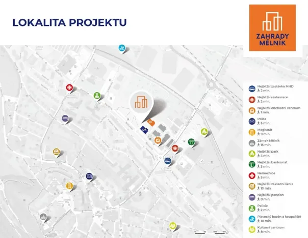 Prodej bytu 2+kk, Mělník, Bezručova, 51 m2