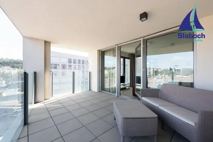 Pronájem bytu 1+kk, Praha - Karlín, Breitfeldova, 63 m2