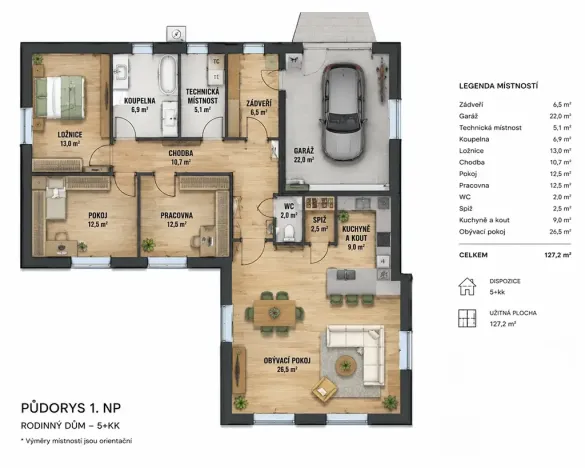 Prodej pozemku pro bydlení, Šťáhlavy, 1300 m2