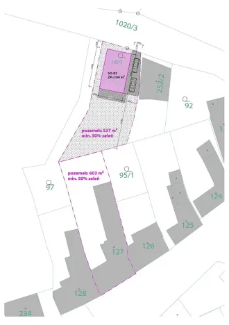 Prodej rodinného domu, Roštění, 450 m2