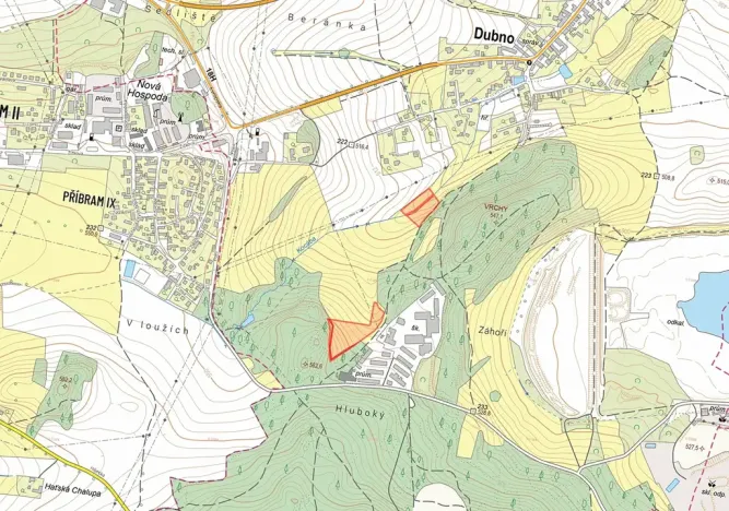 Prodej pole, Dubno, 9696 m2
