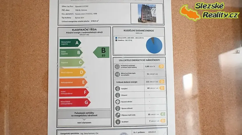 Prodej bytu 3+1, Ostrava, Opavská, 74 m2