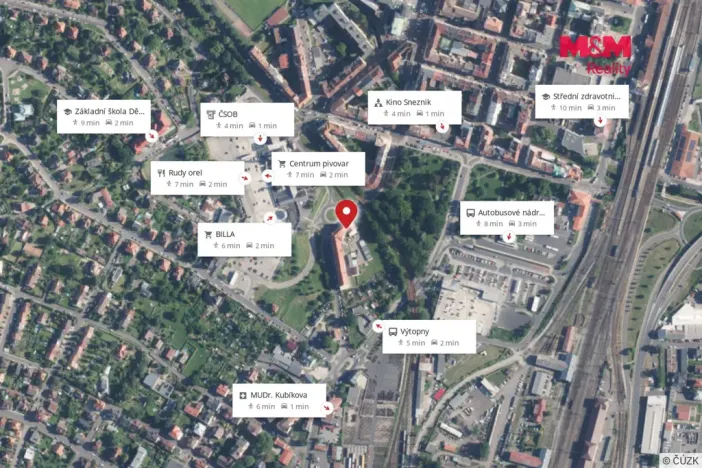 Prodej bytu 2+1, Děčín - Děčín VI-Letná, Ruská, 64 m2