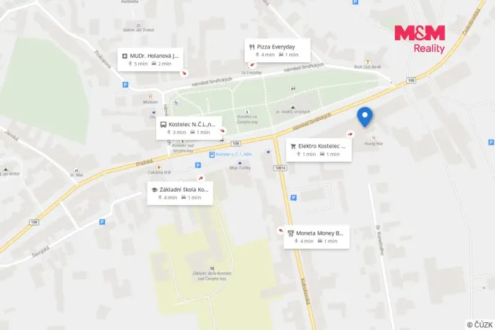 Pronájem obchodního prostoru, Kostelec nad Černými lesy, náměstí Smiřických, 74 m2