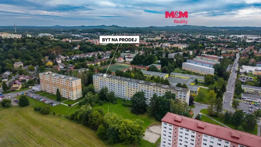 Prodej bytu 2+1, Česká Lípa, Železničářská, 61 m2