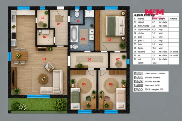 Prodej rodinného domu, Zruč nad Sázavou, 120 m2