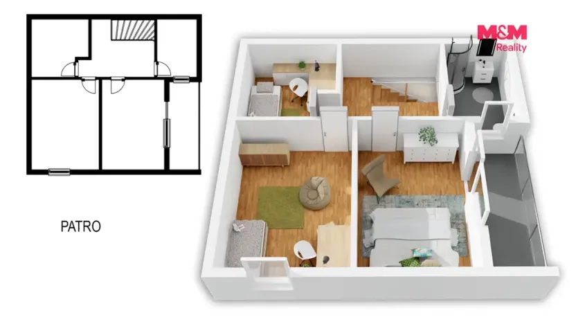 Prodej rodinného domu, Kosova Hora, 122 m2