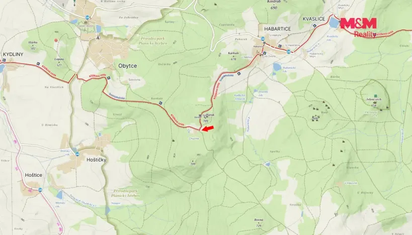 Prodej pozemku pro bydlení, Klatovy - Habartice, 853 m2