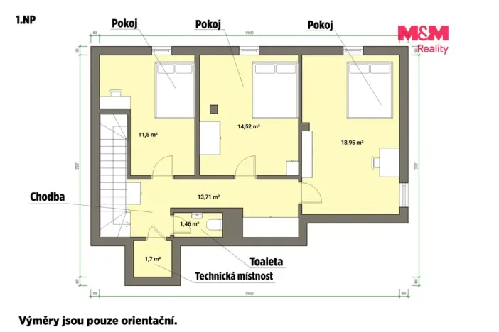 Prodej bytu 5+kk, Lázně Kynžvart, Královské svahy, 117 m2
