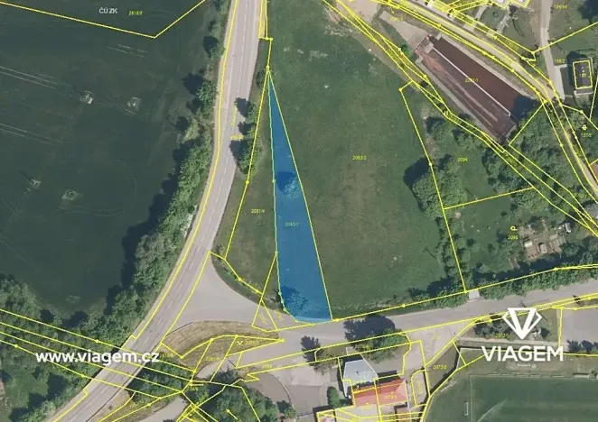 Prodej podílu komerčního pozemku, Koryčany, 336 m2