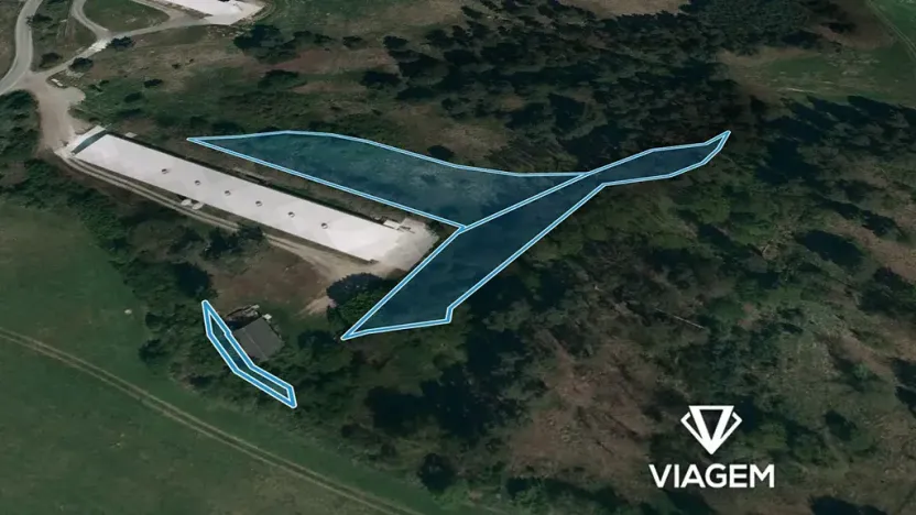 Prodej podílu lesa, Pyšel, 1132 m2