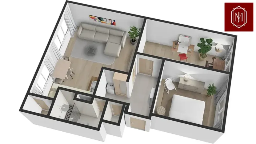 Prodej bytu 3+kk, Cerekvička-Rosice, 75 m2