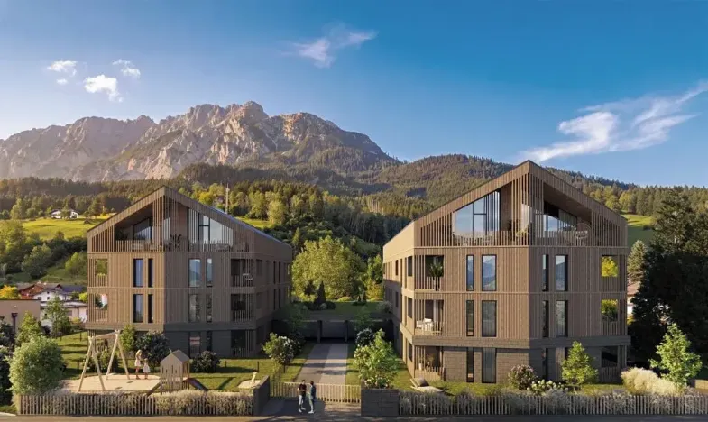 Prodej bytu 2+kk, Gröbming, Rakousko, 49 m2