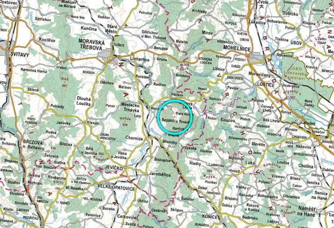 Prodej pozemku pro bydlení, Městečko Trnávka, 1320 m2